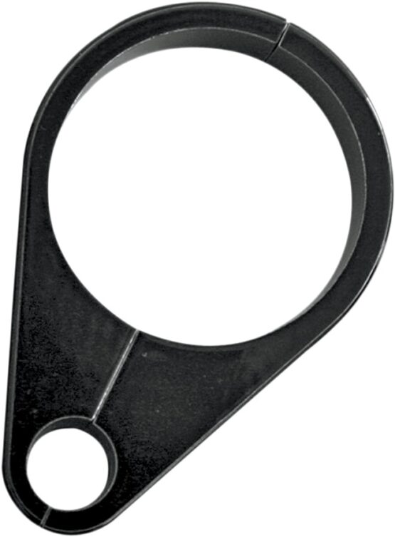 Drag Specialties Cable Clamp Black Single Cable 1-1/8 in Diameter