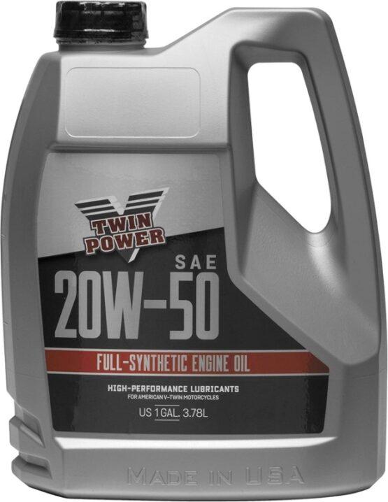 TwinPower 20W50 Synthetic Engine Oil 1 Gallon Case of 4