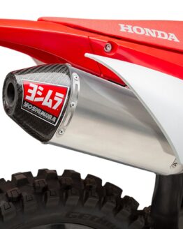 Yoshimura RS-4 Aluminum Slip-On Exhaust Silver Fits 2019 Honda CRF450X