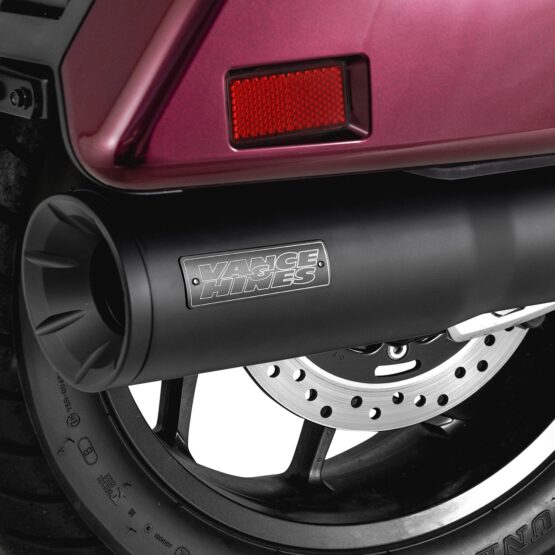 Vance & Hines Hi-Output Slip-On Muffler Black For Honda Rebel 1100T DCT 2023-2025 - Image 3