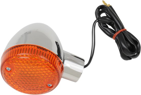 K&S DOT Turn Signal Rear Left Amber For Honda VT/Shadow/Magna/GB500 - Image 2