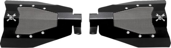Burly Brand Titan Handguards Black Matte Steel For Harley-Davidson