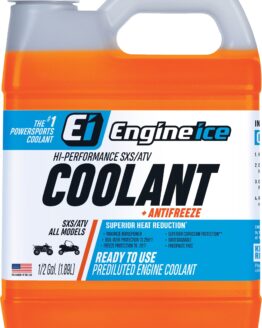 Orange Hi-Performance SXS/ATV Coolant + Antifreeze - 1/2 Gallon, Premixed