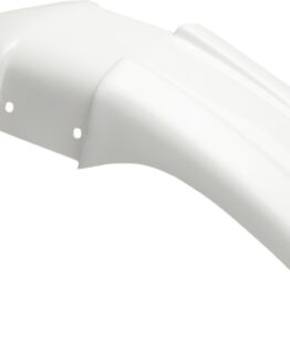 White Front Fender