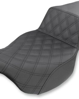 Step-Up Front Lattice Stitch 2-Up Seat Black Gel