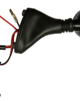 Emgo Left Mirror Ducati Style Fairing Mount Black Plastic