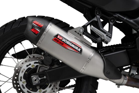 Yoshimura RS-12 Slip-On Exhaust Stainless Steel For Transalp 2024