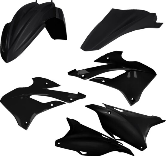 Acerbis Standard Black Plastic Kit for Kawasaki