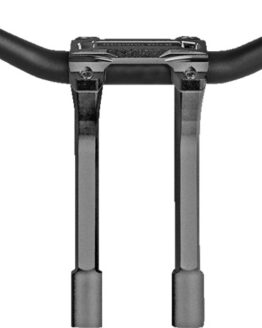 Performance Machine Phatbar Handlebar & Riser Kit Black 9in Harley