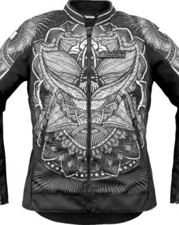 ICON Women's Overlord3 Noble Jacket XS White/Gray/Black