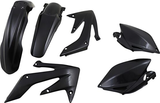 Acerbis Black Plastic Kit 6pc Fits 06-09 Honda CRF250R - Image 2