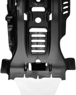 Offroad Skid Plate Black/White with Linkage Guard