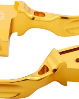 Arlen Ness Method Lever Set Gold Polished For Harley-Davidson Softail
