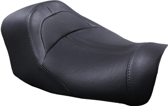 Danny Gray Big IST Solo Leather Seat Black Fits 06-17 Harley Dyna Models