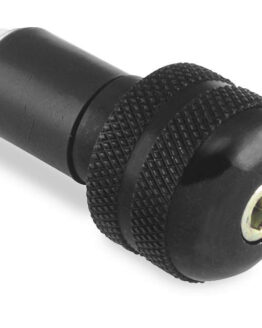 BikeMaster Anti Vibration Bar Ends Black - Fits 7/8" Handlebars