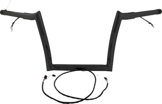 Pre-Wired Monkey Handlebar Black 12"