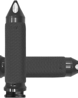 Avon Black Memory Foam Grips 1.375" for Motorcycles