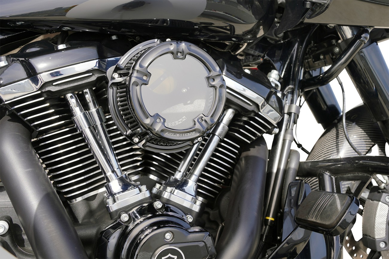 Arlen Ness Method Clear Series All Black Air Cleaner For Harley-Davidson - Image 3