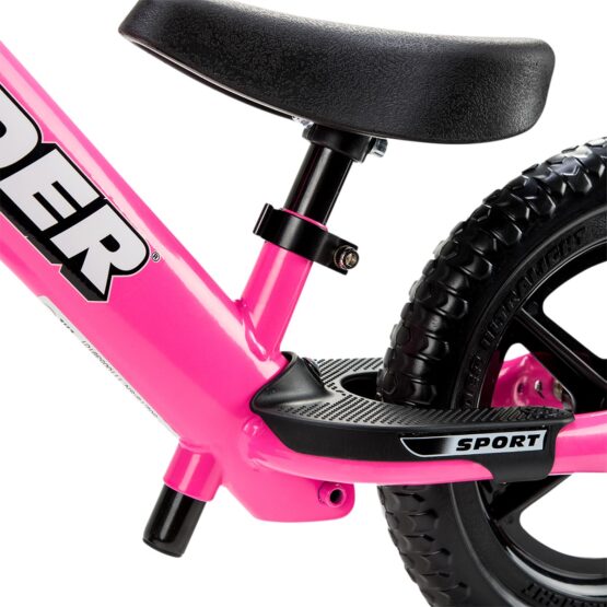 Strider 12 Sport Balance Bike Pink for Kids Ages 18 Months to 5 Years - Image 2