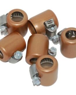 NAMZ 3/8in ID Copper Hose Clamps 6 Pack