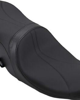 Low-Profile Stitched Leather 2-Up Seat