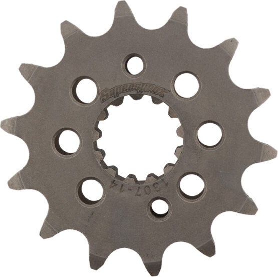 Supersprox Steel Front Sprocket 14T Fits 00-07 Honda Kawasaki