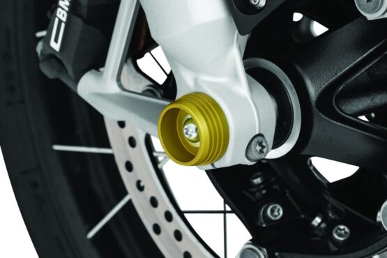 Kuryakyn Lodestar Axle Sliders Gold - Image 2