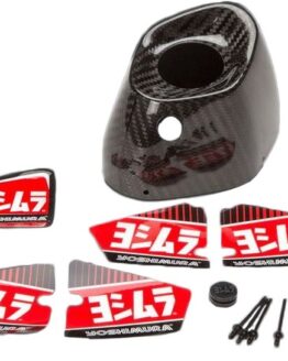 Yoshimura End Cap Cover Kit Left Side RS-9/RS-9T Carbon Fiber