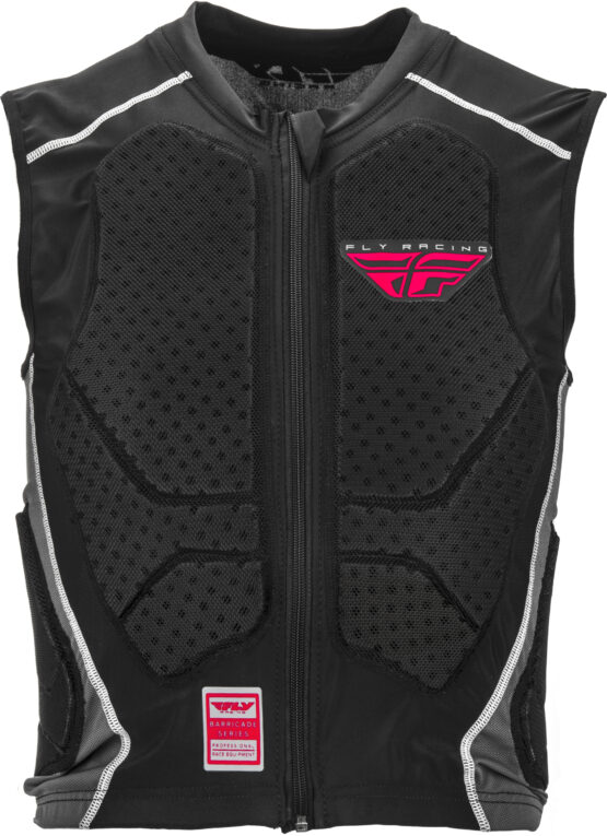 Fly Racing Barricade Zip Vest Black Small-Medium