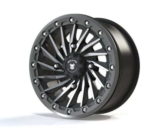 Bullite Blade Wheel 14x7 4x137 Black/Gun Metal