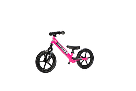 Strider 12 Sport Balance Bike Pink for Kids Ages 18 Months to 5 Years - Image 4