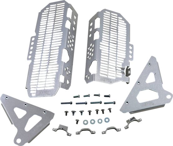 Devol Aluminum Radiator Guards For Kawasaki KX250 KX450 KX250X KX450X