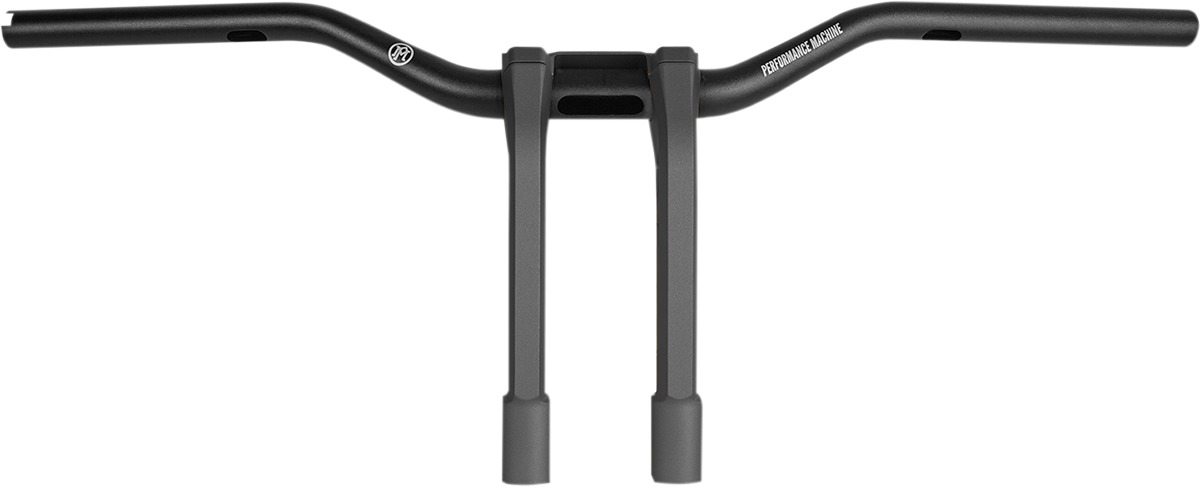Performance Machine Phatbar Handlebar & Riser Kit Black 9in Harley - Image 3