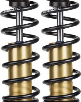 Legend Revo-A 12in Gold Heavy Duty Shocks Pair Harley Touring