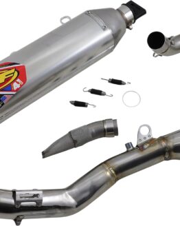 Aluminum Factory 4.1 Full Exhaust w/ SS MegaBomb