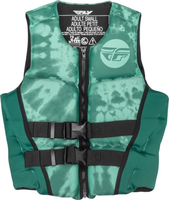 Fly Racing Women's Neoprene Flotation Vest Medium Dark Teal/Light Teal
