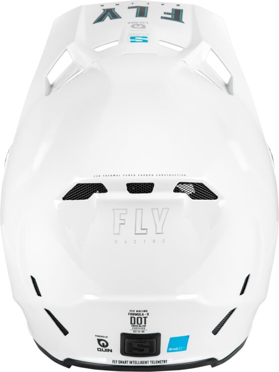 Fly Racing Formula S Carbon Solid Helmet White XL - Image 3