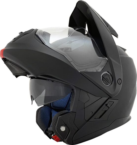 AFX FX-111DS Dual Sport Helmet Matte Black Large - Image 4
