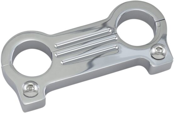 Accutronix T-Bar Gauge Mount Adapter Chrome 1-1/4 Inch