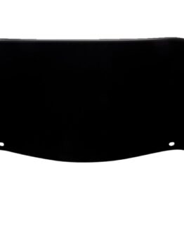 Powermadd Cobra 10.25in Extreme Low Black Windshield For Arctic Cat ZR3 EXT