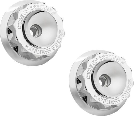 Arlen Ness Fork Nut Cover Chrome For Method No Flex Inverted Forks