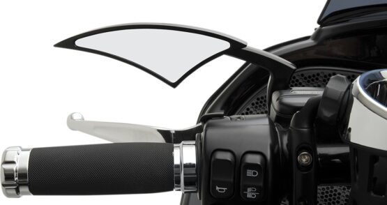 Paul Yaffe Bagger Nation Power Teardrop Mirrors Black Pair - Image 3