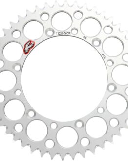 Rear Sprocket Grooved - Silver 520-48 Teeth