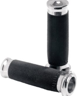 Contour Renthal Wrapped Grips - Chrome by Performance Machine