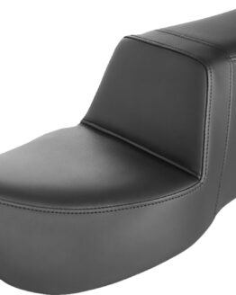 Saddlemen Tour Step-Up Seat Smooth Black For Harley FL 2008-2024