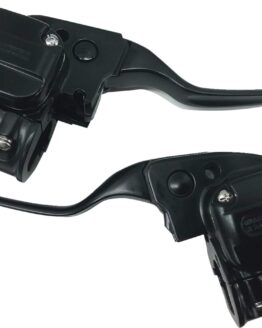 Drag Specialties Handlebar Control Kit Black Matte For Harley Road Glide