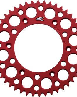 Rear Sprocket Grooved - Red 520-48 Teeth
