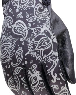 Z1R Women's Reflective Gloves XL Black/Light Gray