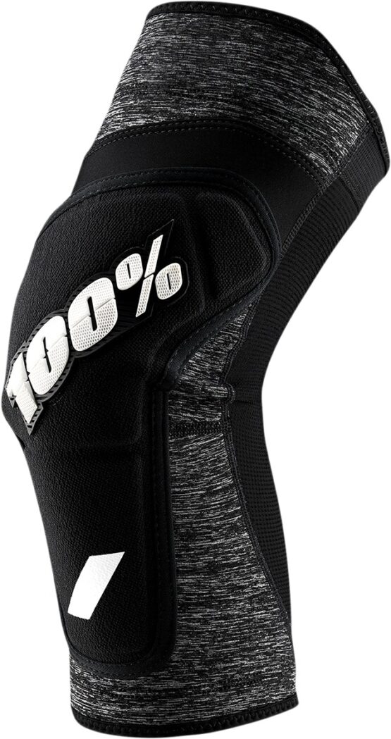 100% Ridecamp Knee Guards Grey/Black Large - Image 2