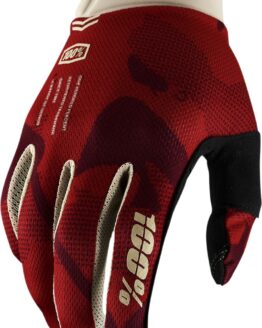 100% iTrack Gloves Terra Red XL Men's Off-Road